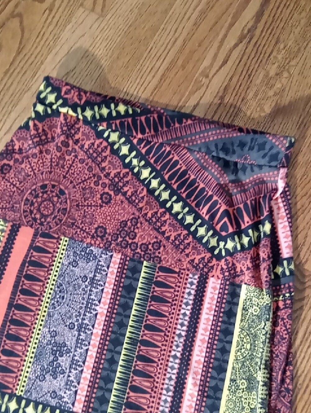 ✨️Bohemian Printed Maxi Skirt - Pink Multi✨️ - Picture 3 of 5